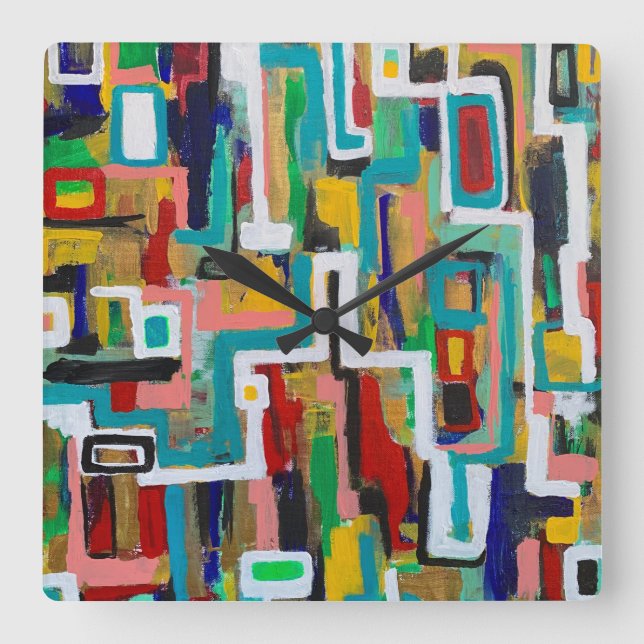 Choose Your Path Wall Clock (Front)
