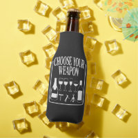 Choose Your Weapon Funny Wine Lover Drinker