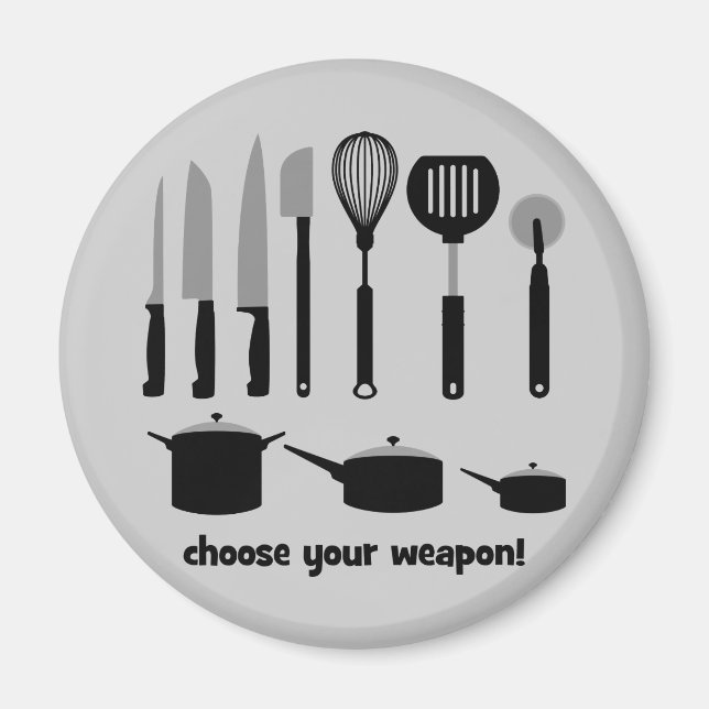 choose your weapon magnet (Front)