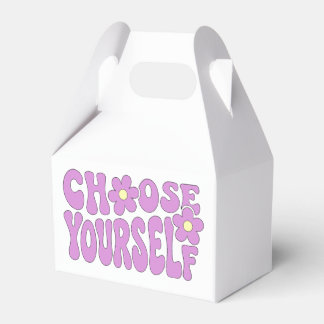 Choose yourself favor box