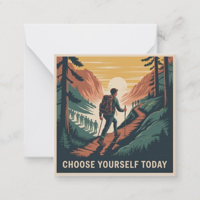 Choose Yourself Today Card (Front)