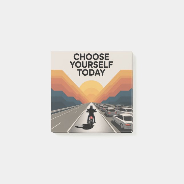Choose Yourself Today Post-it Notes (Front)