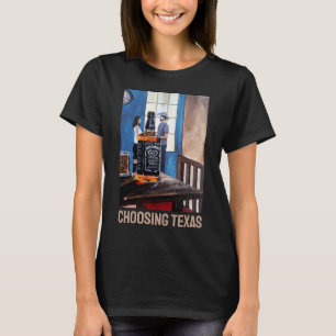 Choosing Texas Painting by Alfred Fox T-Shirt