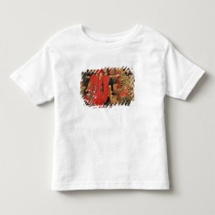 Choosing the Red and White Roses in Temple Toddler T-shirt