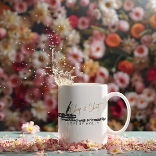 Chop and Chat bachelorette party Coffee Mug