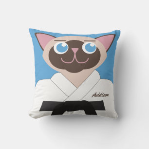 Chop Ce Coussin Karate Kat Personnalisé
