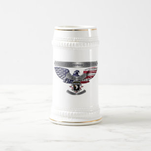 Chope À Bière 101e division aéroportée "Fière d'avoir servi"