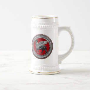 Chope À Bière [200] Taureau ailé assyrien : Argent et lamassu no