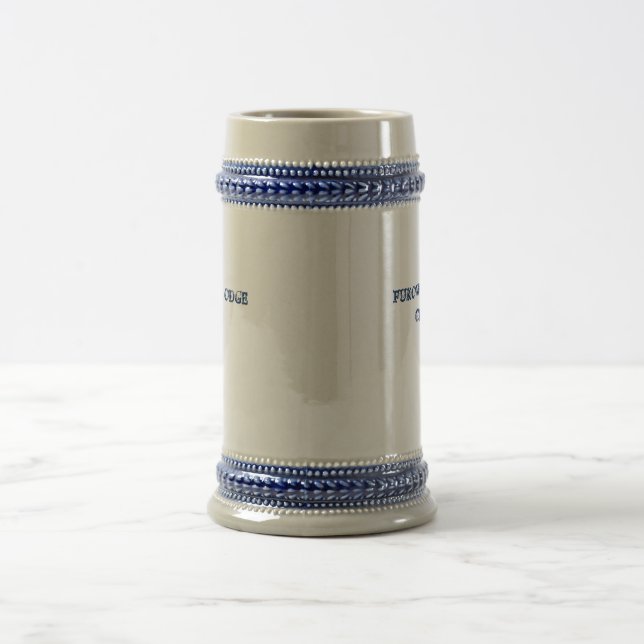 Chope À Bière 22 onces personnalisable. Bière allemande Stein de (Centre)