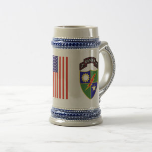 Chope À Bière 2e bataillon - 75e régiment de Rangers Stein
