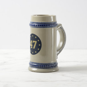 CHOPE À BIÈRE 47 BEER STEIN
