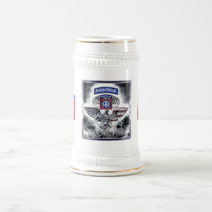 Chope À Bière 82e division aéroportée Conception à cadre expl