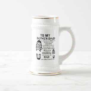 Chope À Bière À Mon Bonus Papa, Cadeau Fête des pères, Cadeau Po