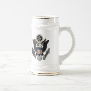 Chope À Bière Américain Eagle E Pluribus Unum