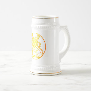 Chope À Bière Argent Or