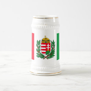 Chope À Bière Armoiries de Hongrie Bière Stein