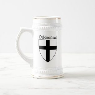Chope À Bière Armoiries de l'ordre teutonique (Ordensstaat)