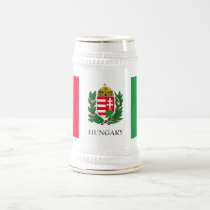 Chope À Bière Armoiries Hongrie Budapest Dons