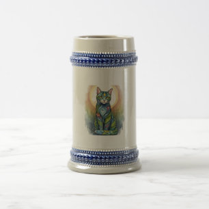 Chope À Bière art chat