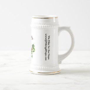 Chope À Bière Augmentant pour des houblon la bière Stein de 22