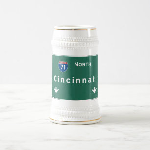 Chope À Bière Autoroute d'autoroute nationale de Cincinnati Ohio