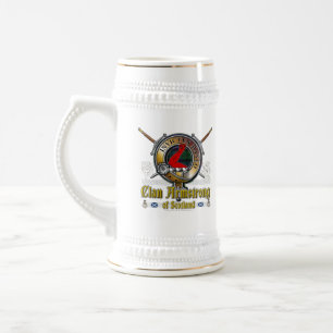 Chope À Bière Badge Armstrong Crest