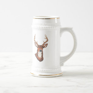Chope À Bière Bâti de support de mâle de trophée