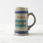 Bavarois bleu Octoberfest Pretzels PERSONNALISER