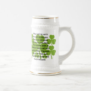 Chope À Bière Bénédiction Mariage irlandaise - Customisée