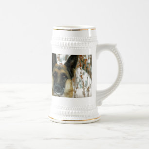 Chope À Bière Berger allemand Stein