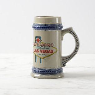 Chope À Bière Bienvenue-à-Las-Vegas