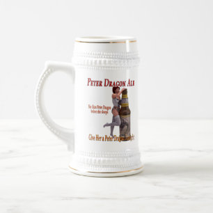 Chope À Bière Bière anglaise de dragon de Peter avant qu'elle