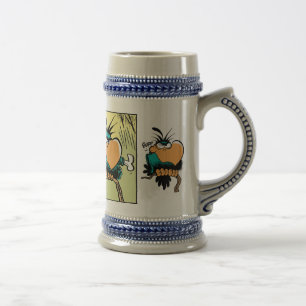 Chope À Bière Bière comique Stein de Bludgerigar de marais