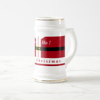 Bière de Noël Stein Père Noël Clasus avec cadeaux