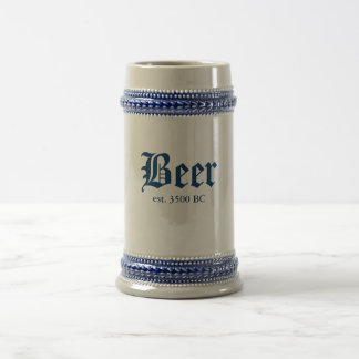 Chope À Bière Bière, est. 3500 AVANT JÉSUS CHRIST