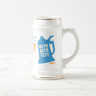 Chope À Bière Bière personnelle Stein - Octoberfest -