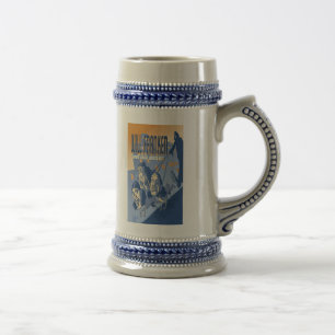 Chope À Bière Bière Stein de bonne chance de Franken