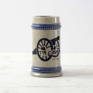 Chope À Bière bière Stein de canon de bidon de 22 onces
