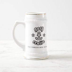Chope À Bière Bière Stein de logo de GothCruise