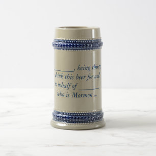 Chope À Bière Bière Stein de procuration