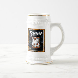 Chope À Bière Bière Stein de Santero Cubano
