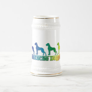 Chope À Bière Bierkrug Doggen