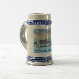 Chope À Bière Boccale di birra commémororativo scudetto Napoli