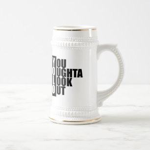 Chope À Bière Boîte de verticale de YOLO