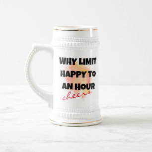 Chope À Bière Bonne Heure Boire Mug, Boire, Amateur De Bière