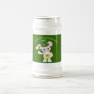 Chope À Bière Bonne St. Patrick's Day Irish Mouse