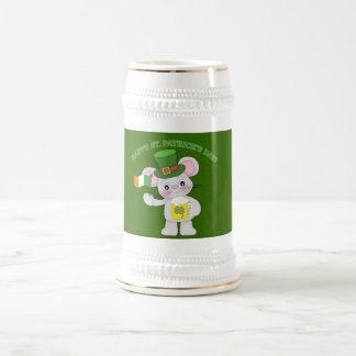 Chope À Bière Bonne St. Patrick's Day Irish Mouse