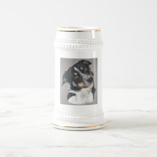 Chope À Bière Border collie