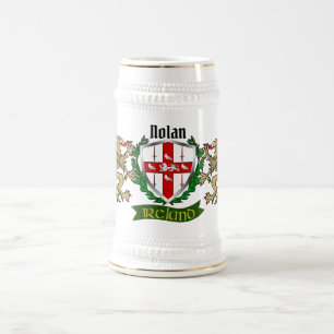 Chope À Bière Bouclier irlandais Nolan