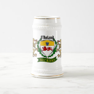 Chope À Bière Bouclier irlandais O'Boland